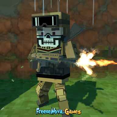 Blocky Combat Swat